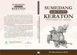 Sumedang Kabupaten Keraton : Dalam Perspektif Sosio-Antropologis